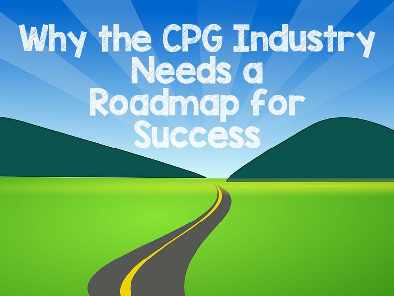 Image of a road through mountains to illustrate that the CPG industry needs a roadmap for success